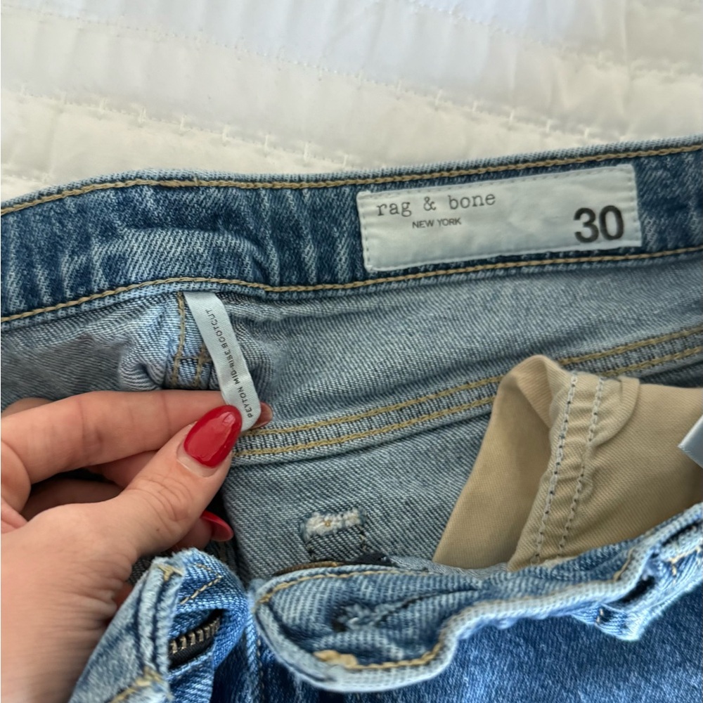Rag & Bone Women's Blue Jeans